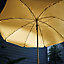 Inlight Parasol Solar-powered Warm white 72 LED Outdoor String lights