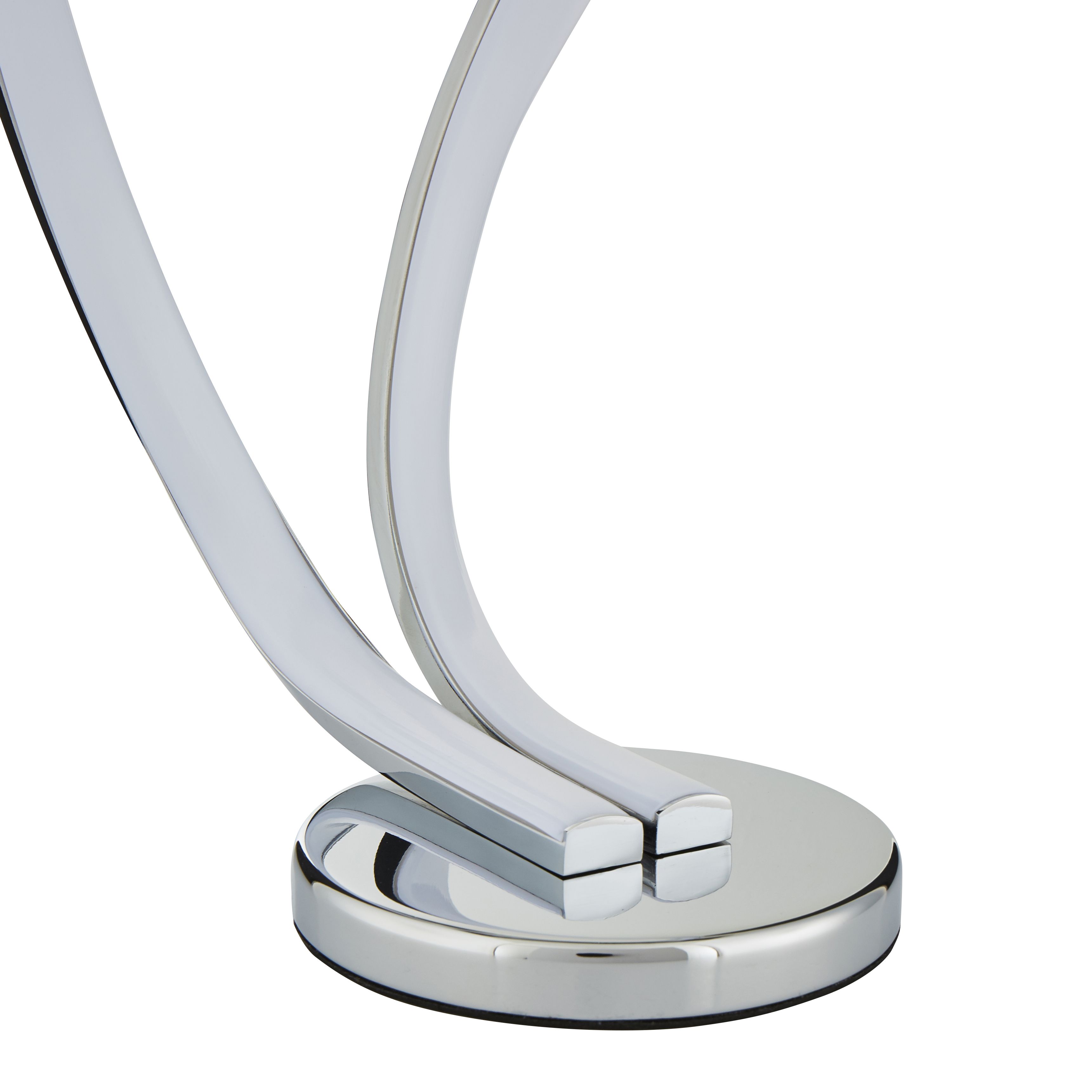 Inlight PRISM Mirrored Chrome effect Table lamp