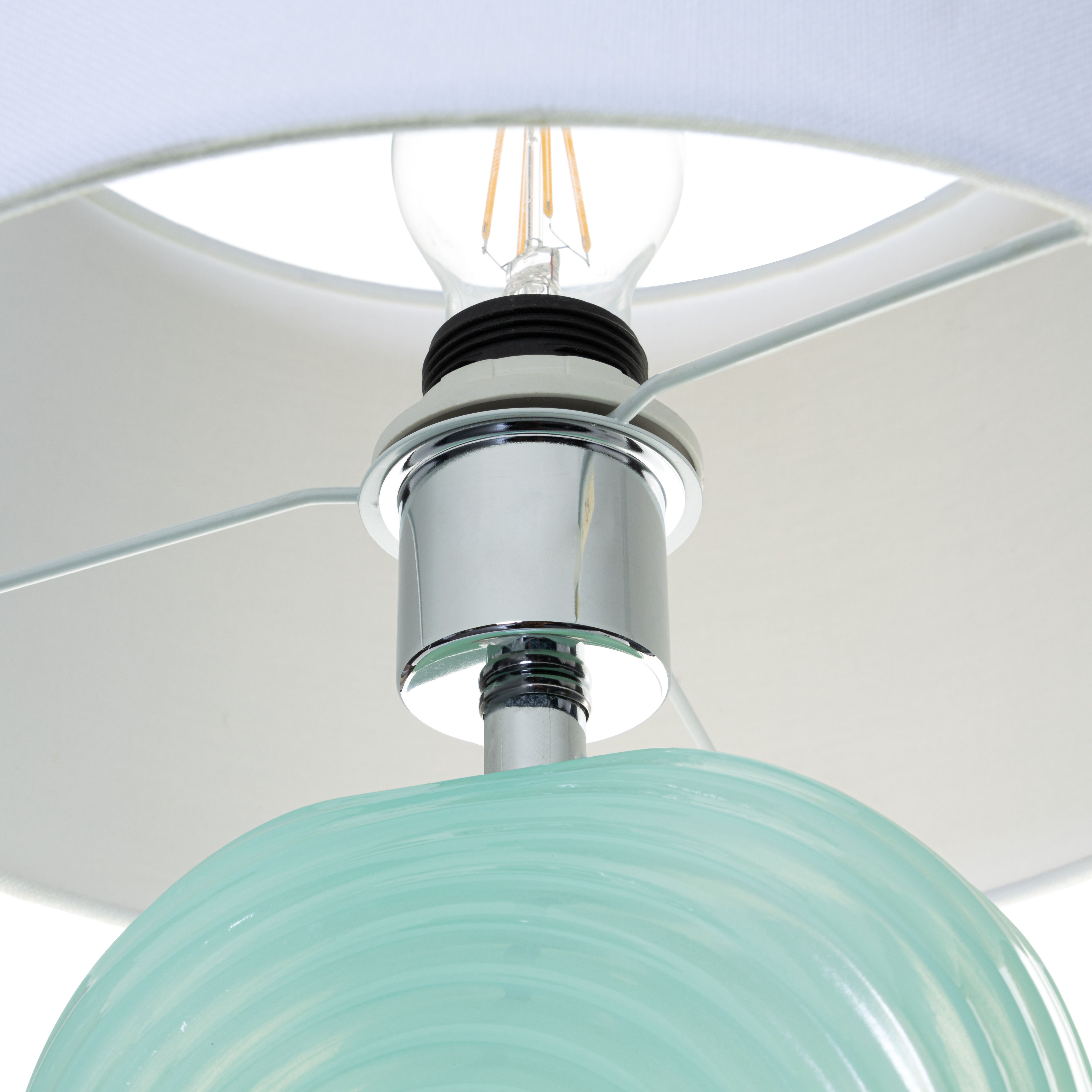 Inlight Rigo Polished Gloss Green Table lamp