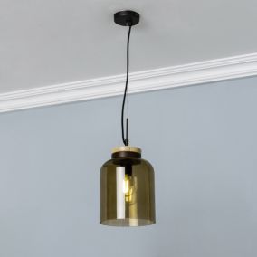 Inlight Rudi Matt Antique Bronze Pendant ceiling light, (Dia)200mm