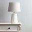 Inlight Stephano Embossed ceramic Ivory LED Table light