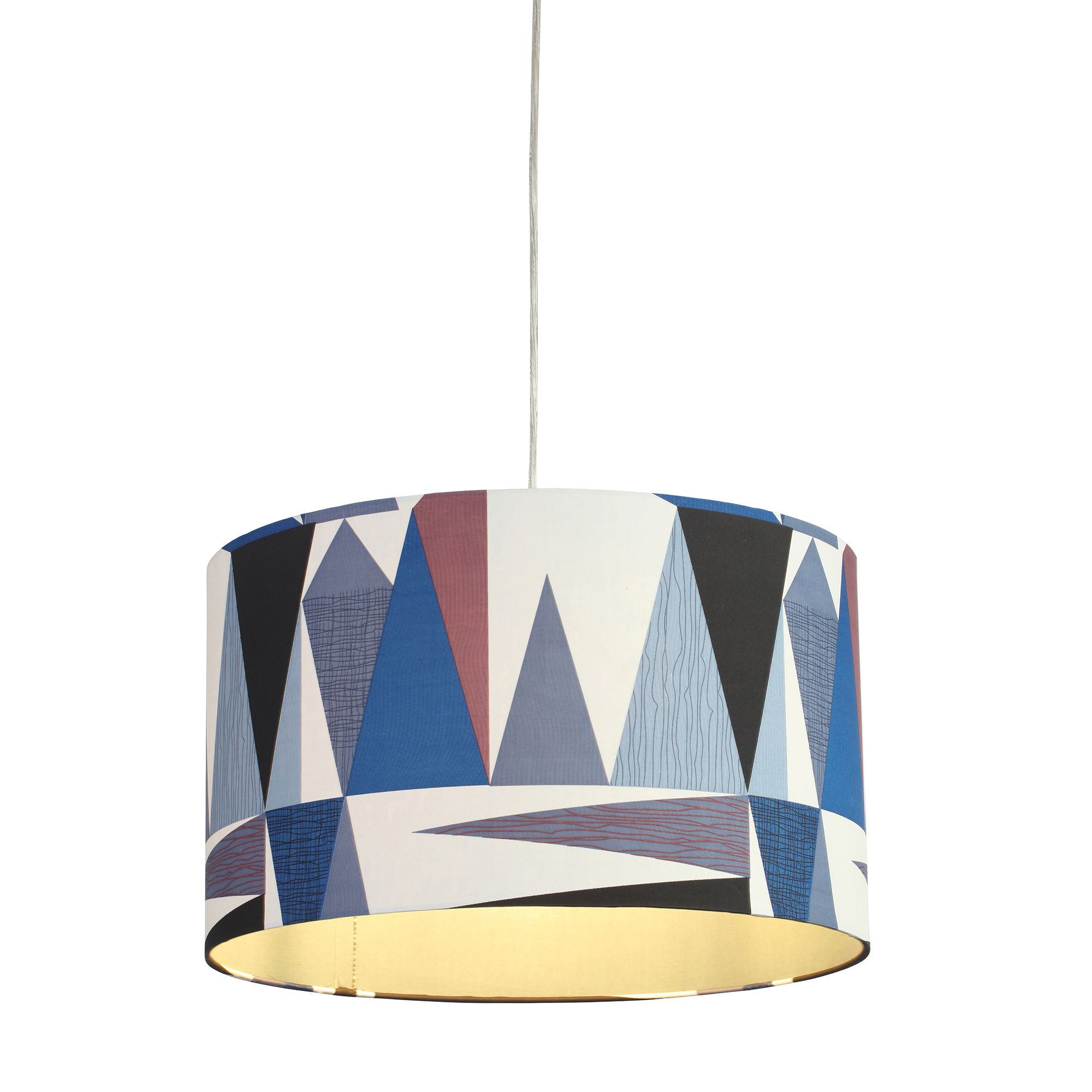 Inlight Telesto Blue Scandi Light shade (D)40cm