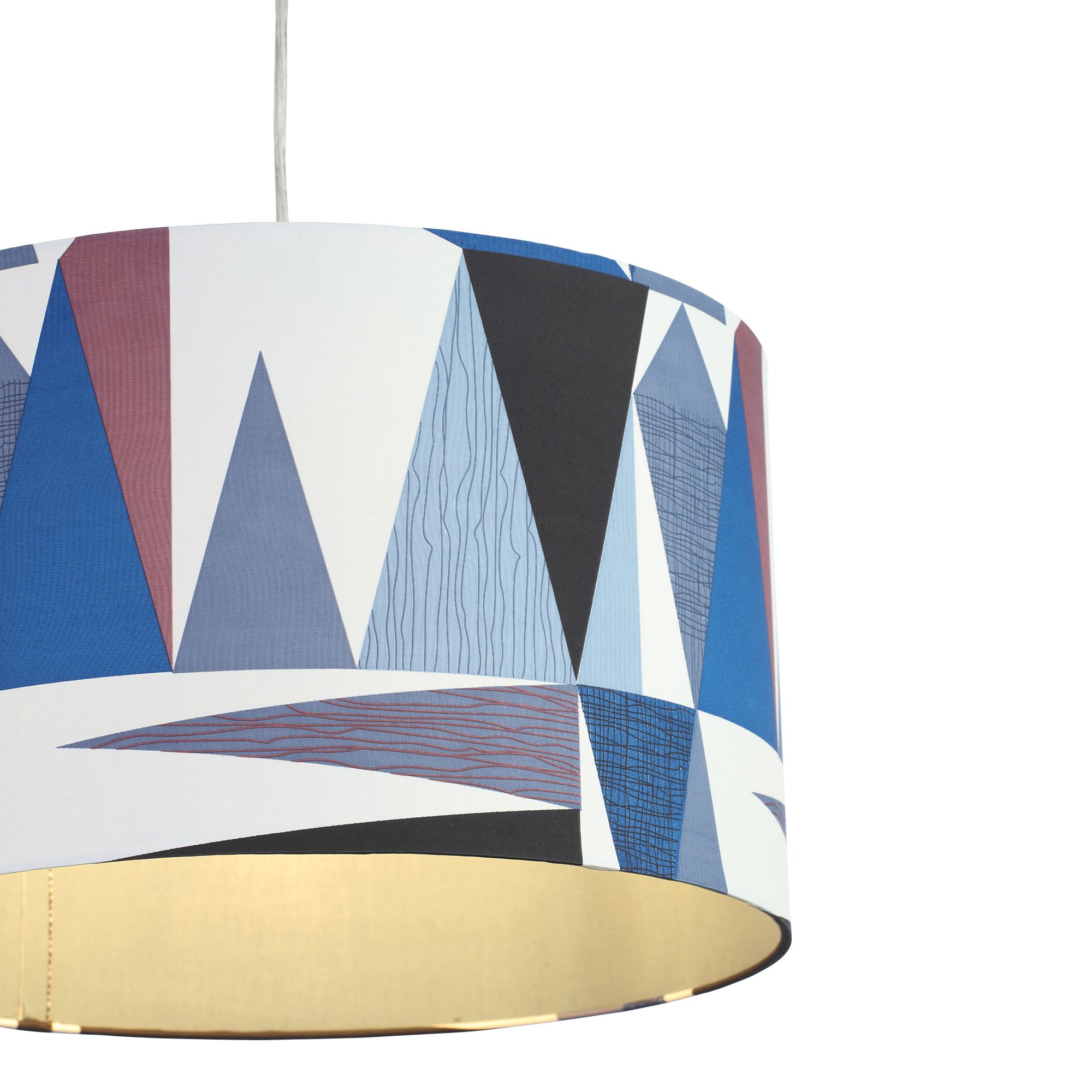 Inlight Telesto Blue Scandi Light shade (D)40cm