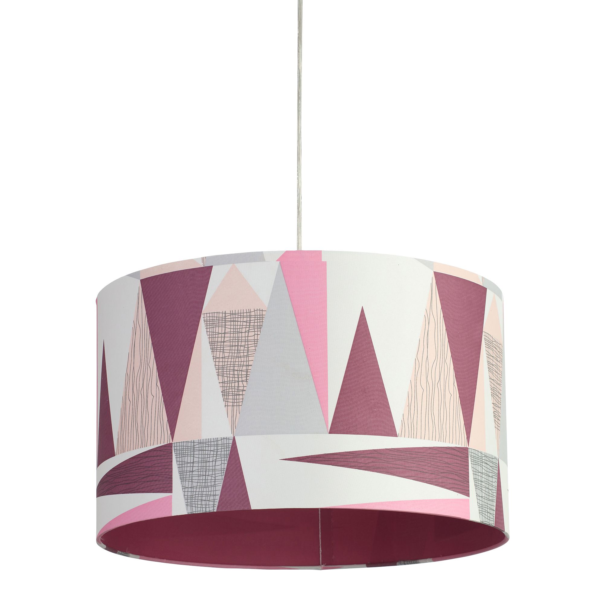 Inlight Telesto Mauve Scandi Light shade (D)40cm