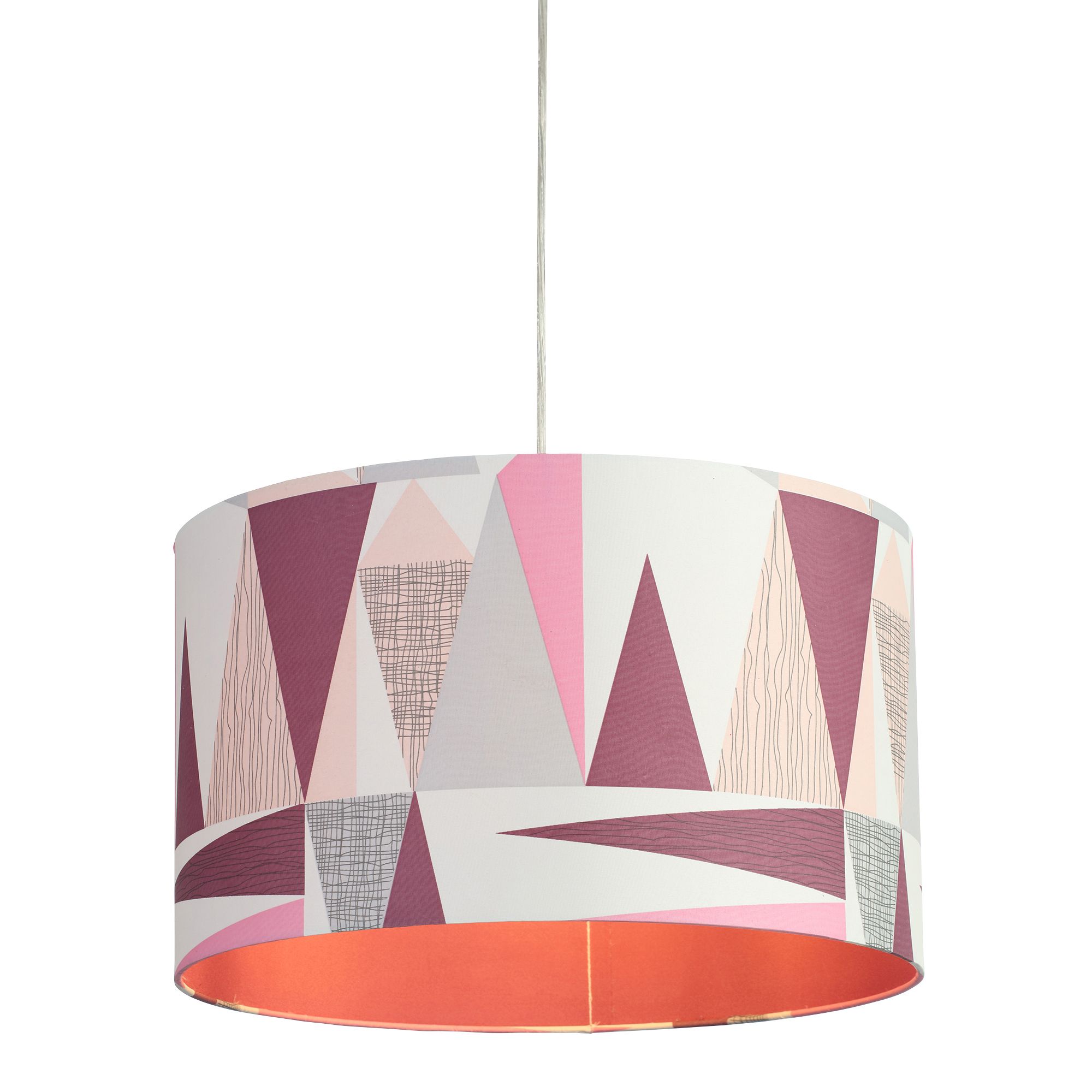 Inlight Telesto Mauve Scandi Light shade (D)40cm