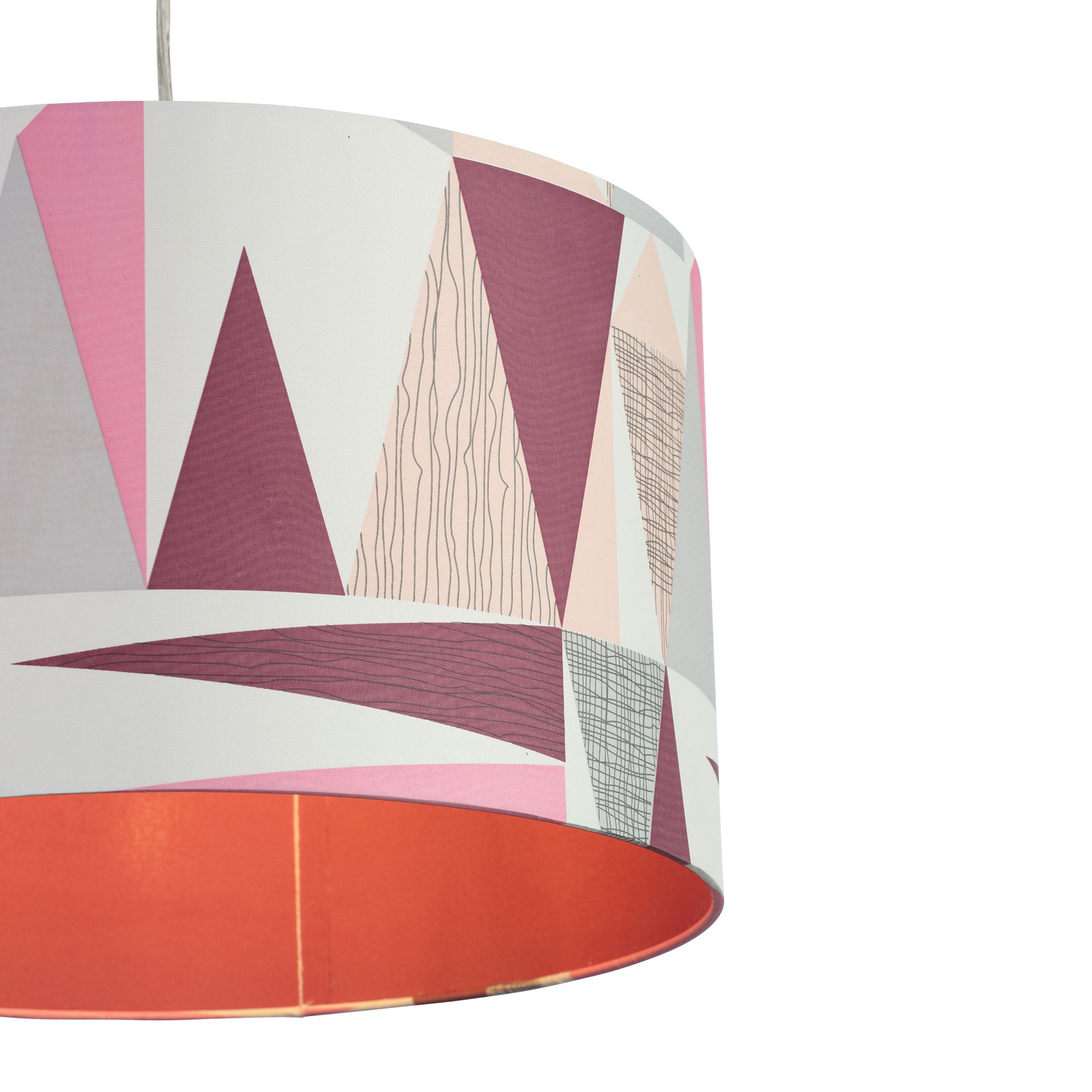 Inlight Telesto Mauve Scandi Light shade (D)40cm
