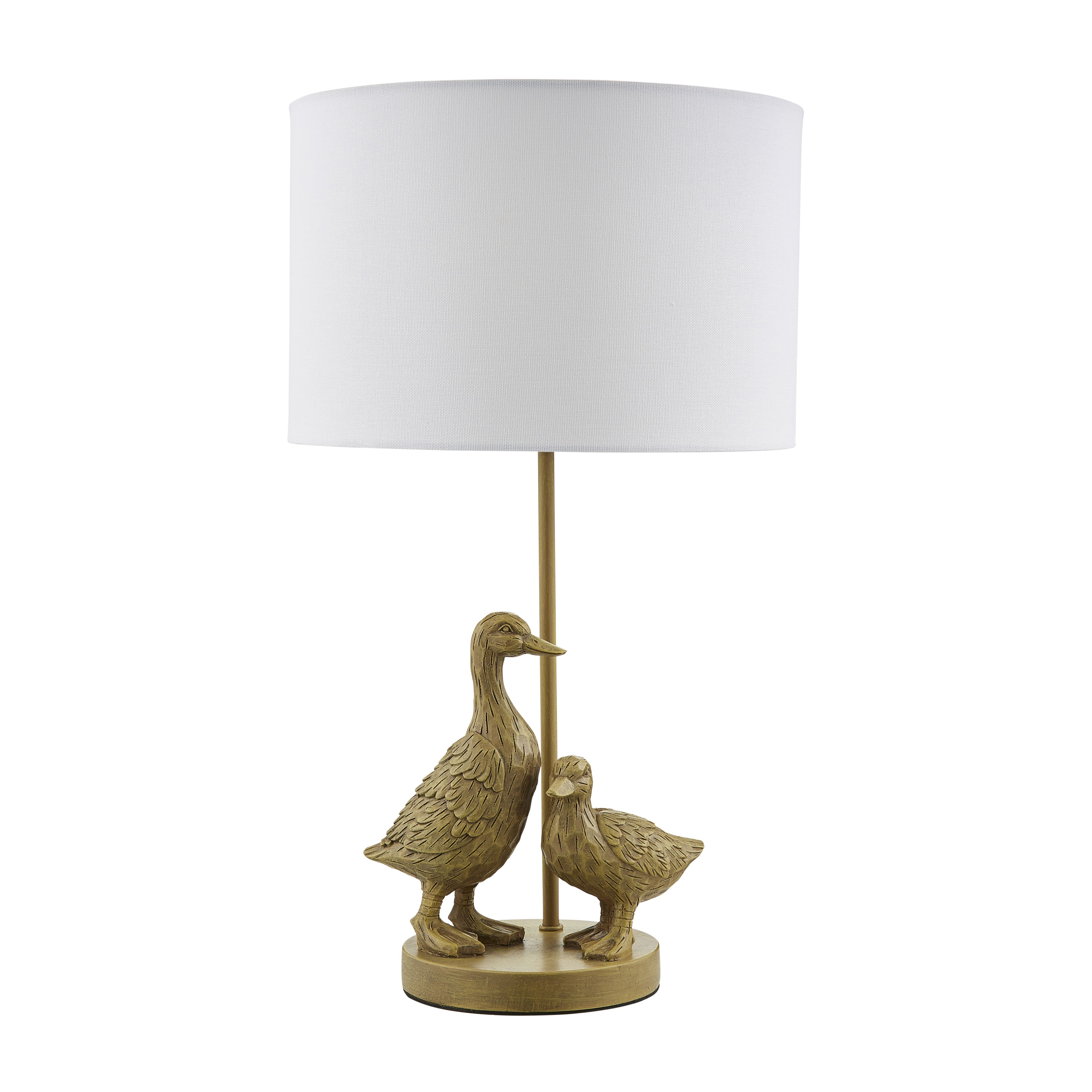 Inlight Yeta Duck Matt Neutral Round Table lamp