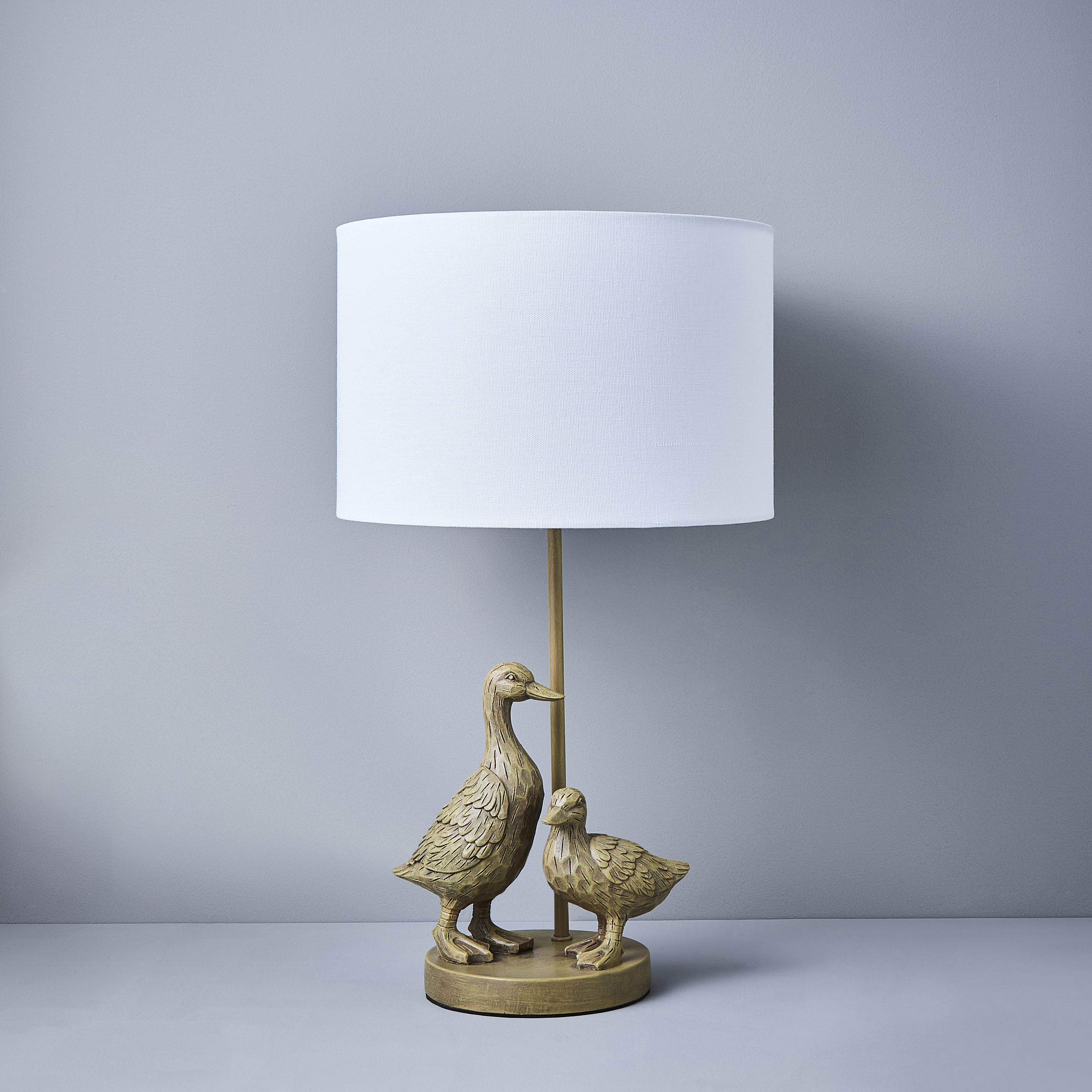 Inlight Yeta Duck Matt Neutral Round Table lamp
