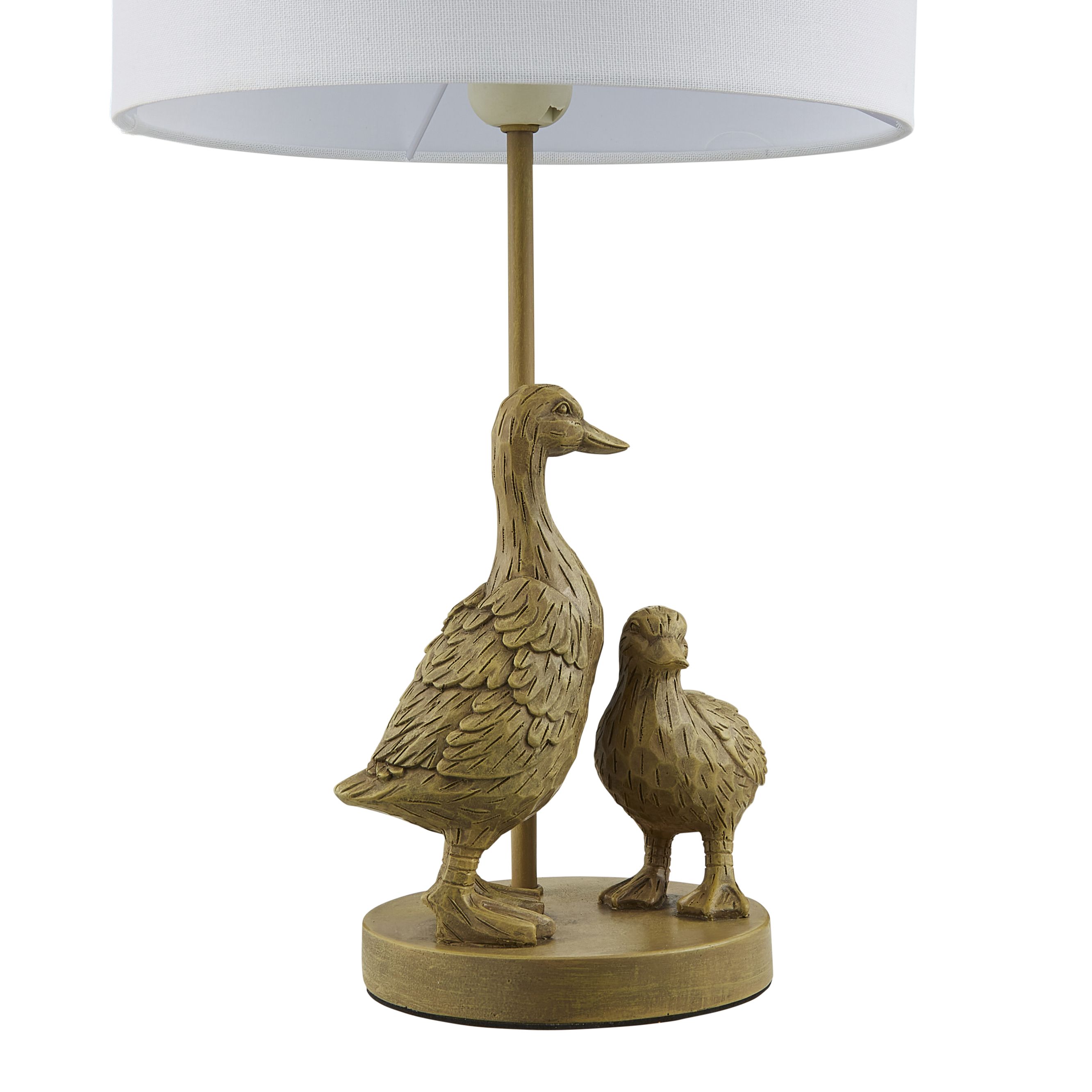 Inlight Yeta Duck Matt Neutral Round Table lamp