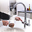 InSinkErator 3N1 Chrome effect Filtered steaming hot water tap