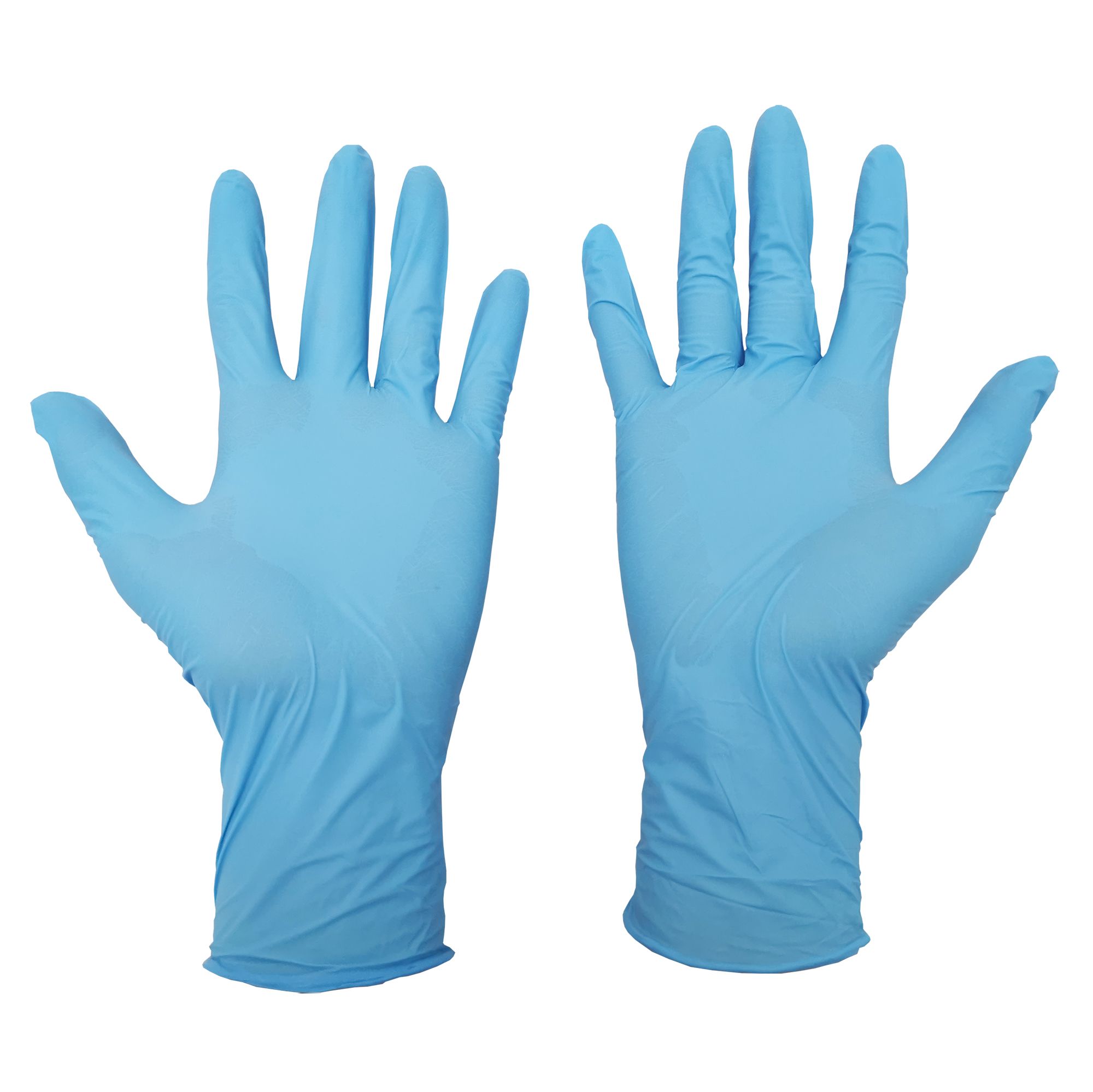 Intco Nitrile Disposable gloves Large, Pack of 100 | DIY at B&Q