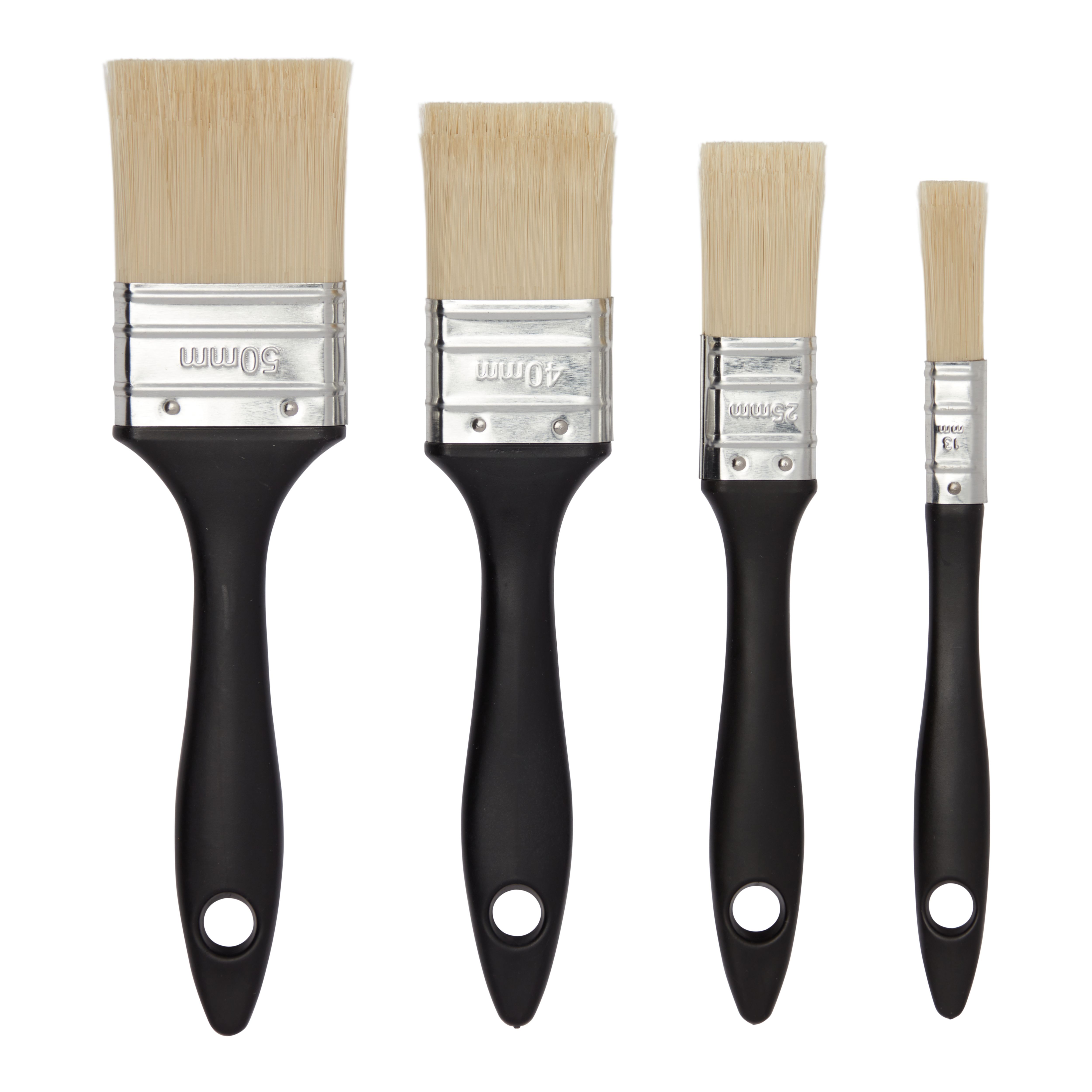 Interior & exterior Doors, skirting boards & window frames Paint brush, Set of 10