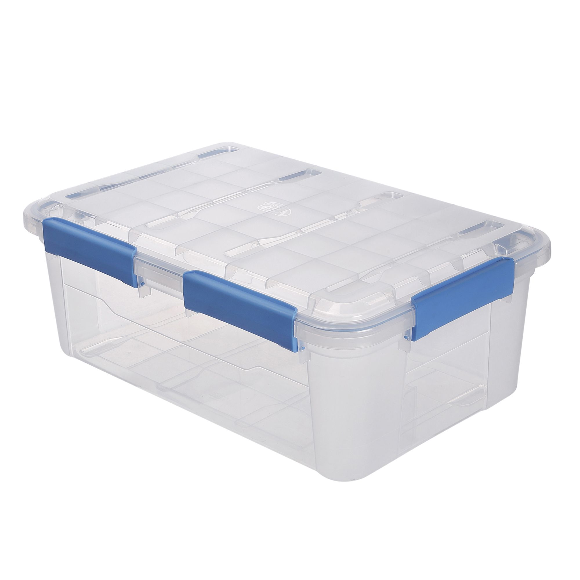 IP67 Heavy duty Clear 32L Medium Plastic Stackable Storage box & Lid