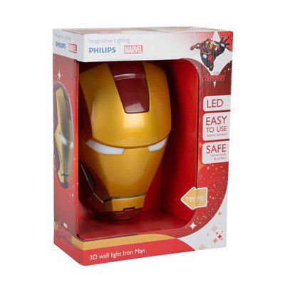 Iron man deals 3d wall light