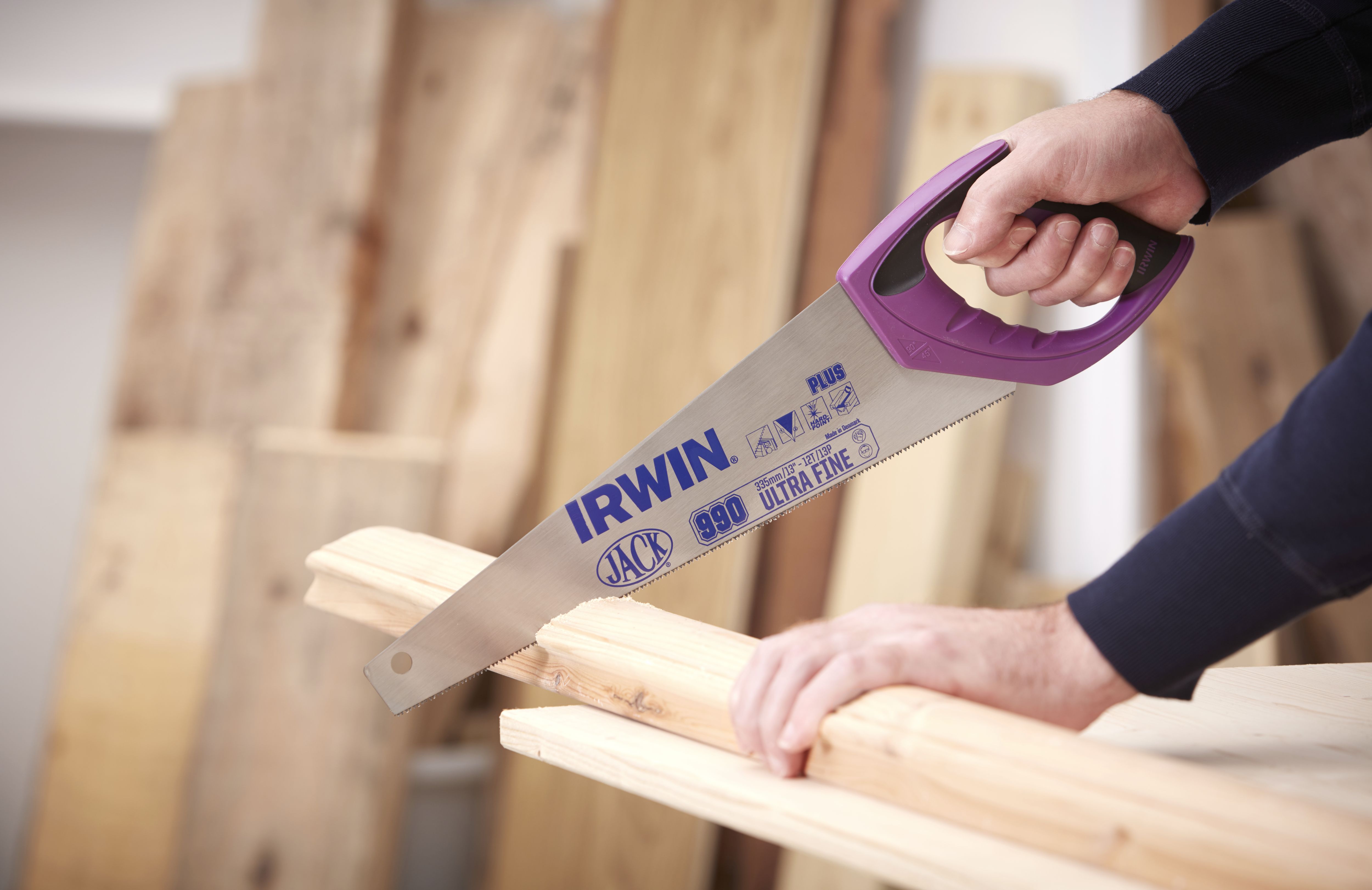 Irwin Jack plus 330mm Extra fine Toolbox saw, 12 TPI