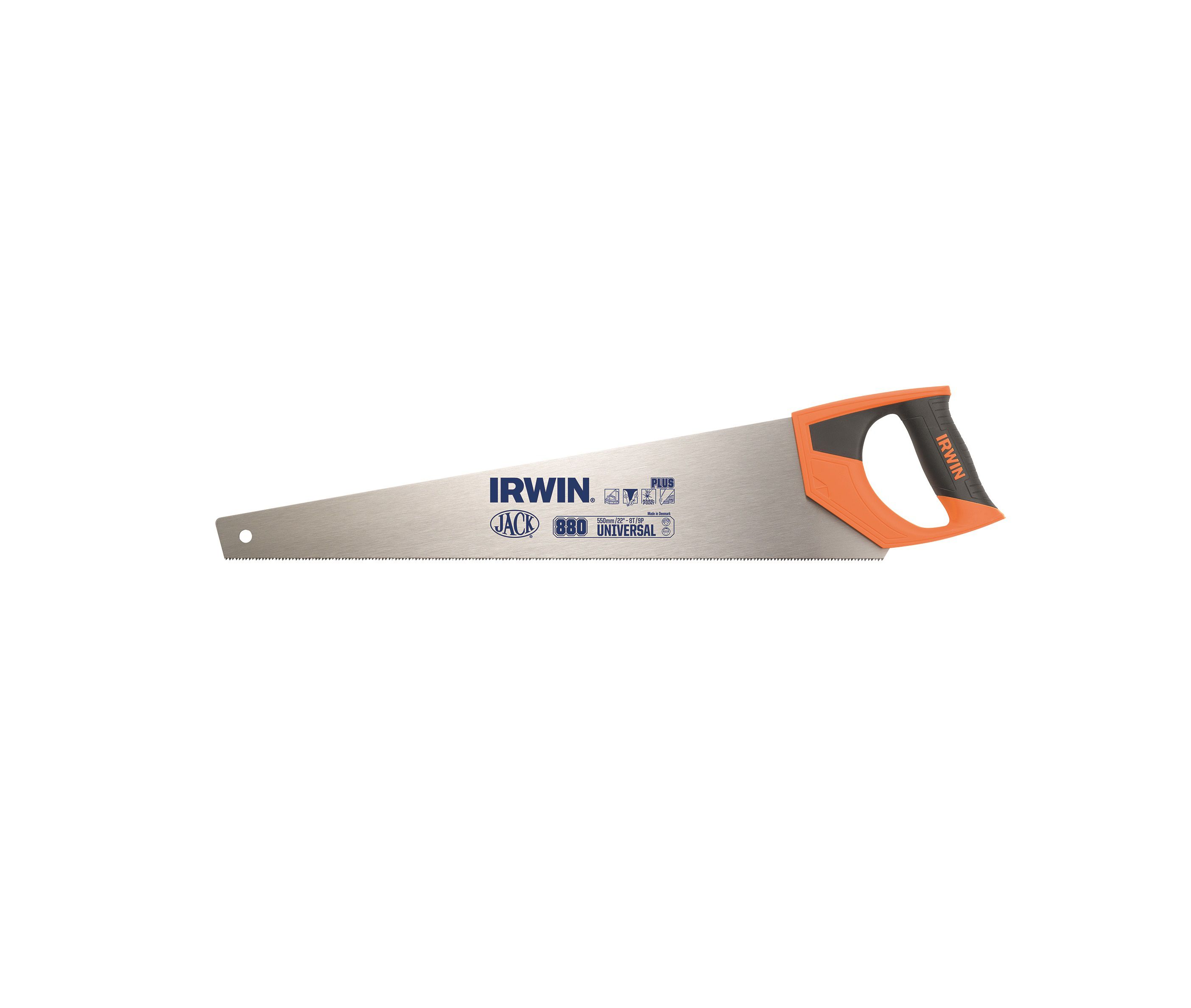 Irwin Jack plus 550mm Accurate Soft-grip Universal saw, 8 TPI 510g