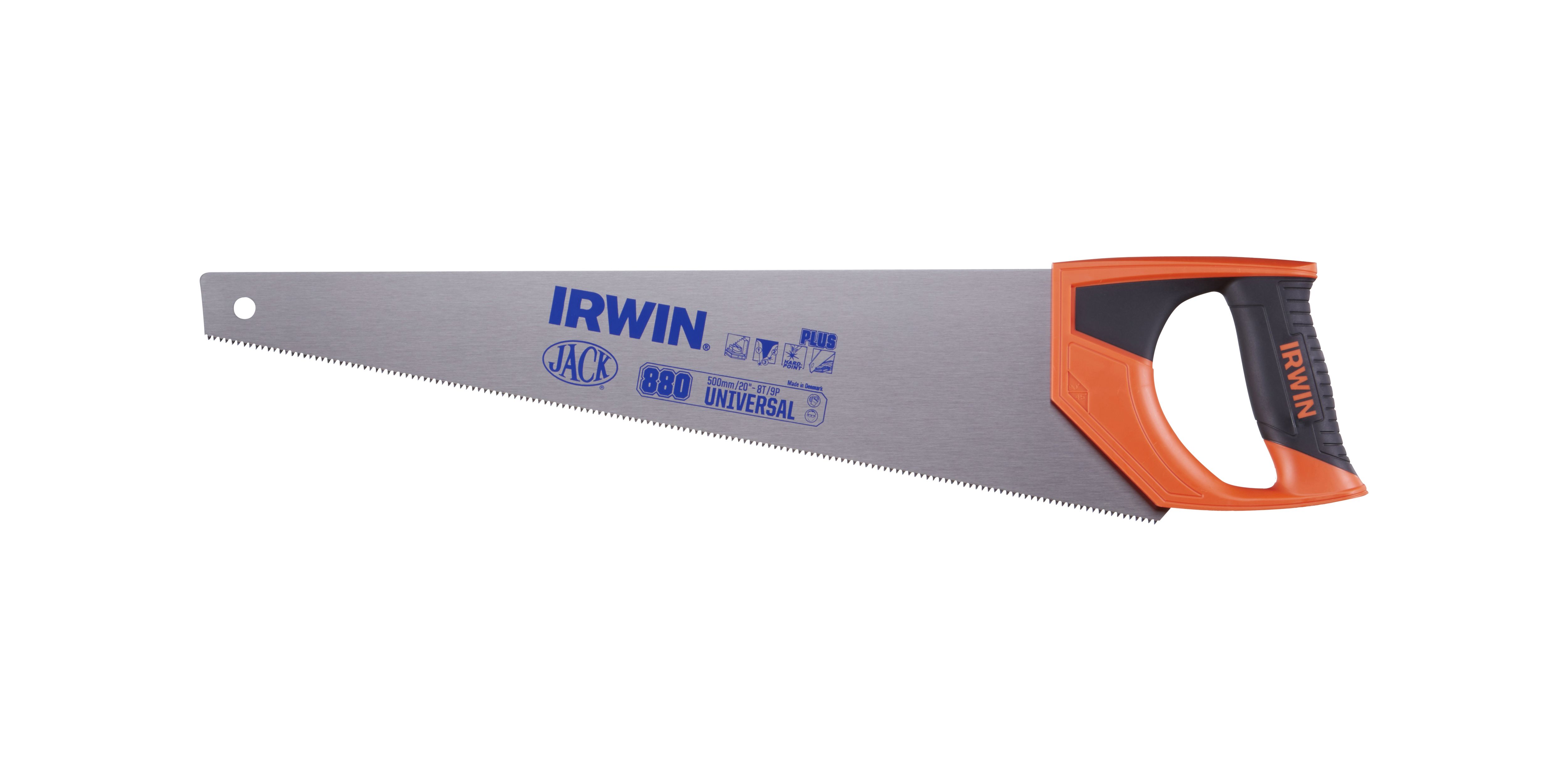 Irwin Jack plus universal 500mm Fine Soft-grip Panel saw, 8 TPI 380g