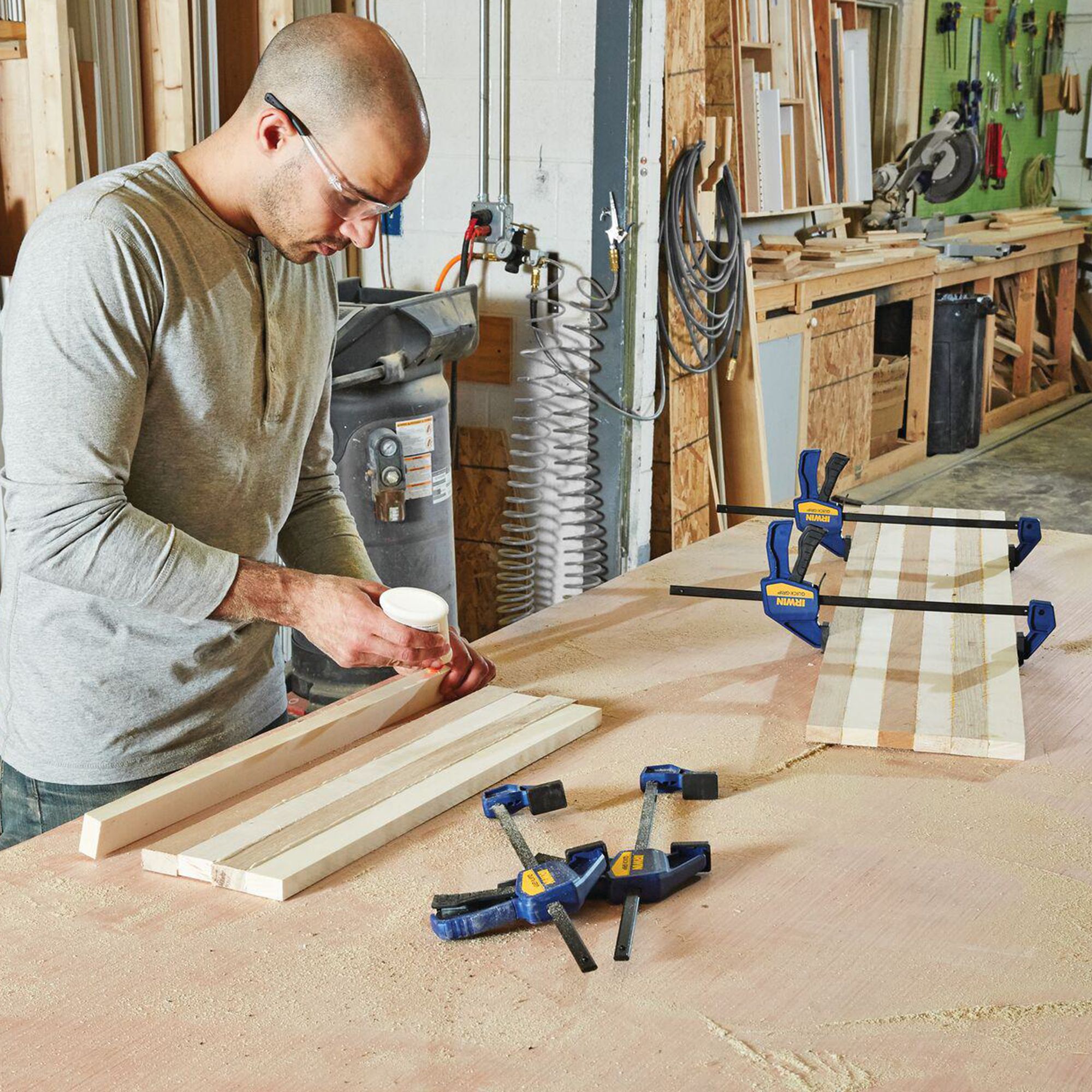 Irwin Mini 300mm Blue Steel Bar clamp