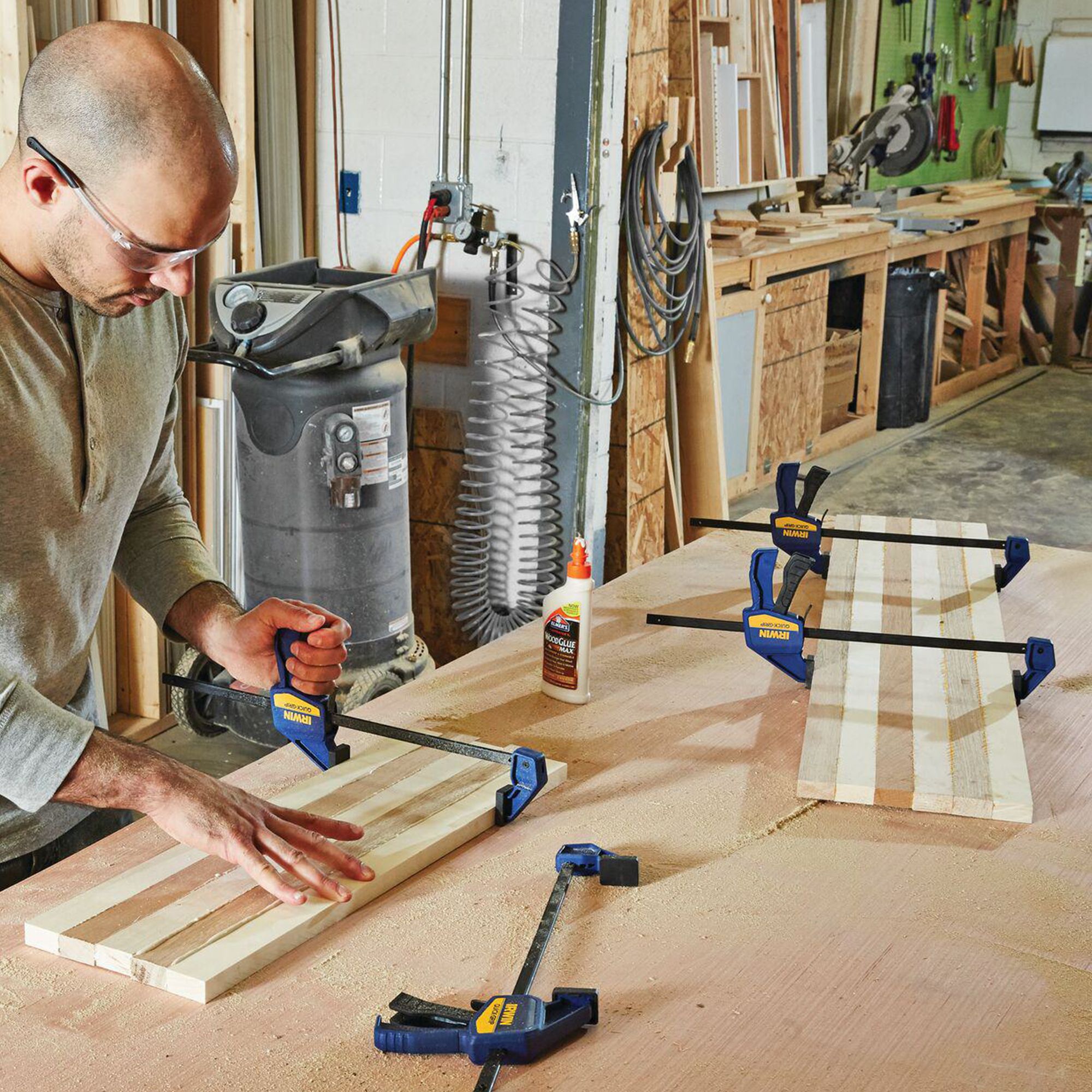 Irwin Mini 300mm Blue Steel Bar clamp