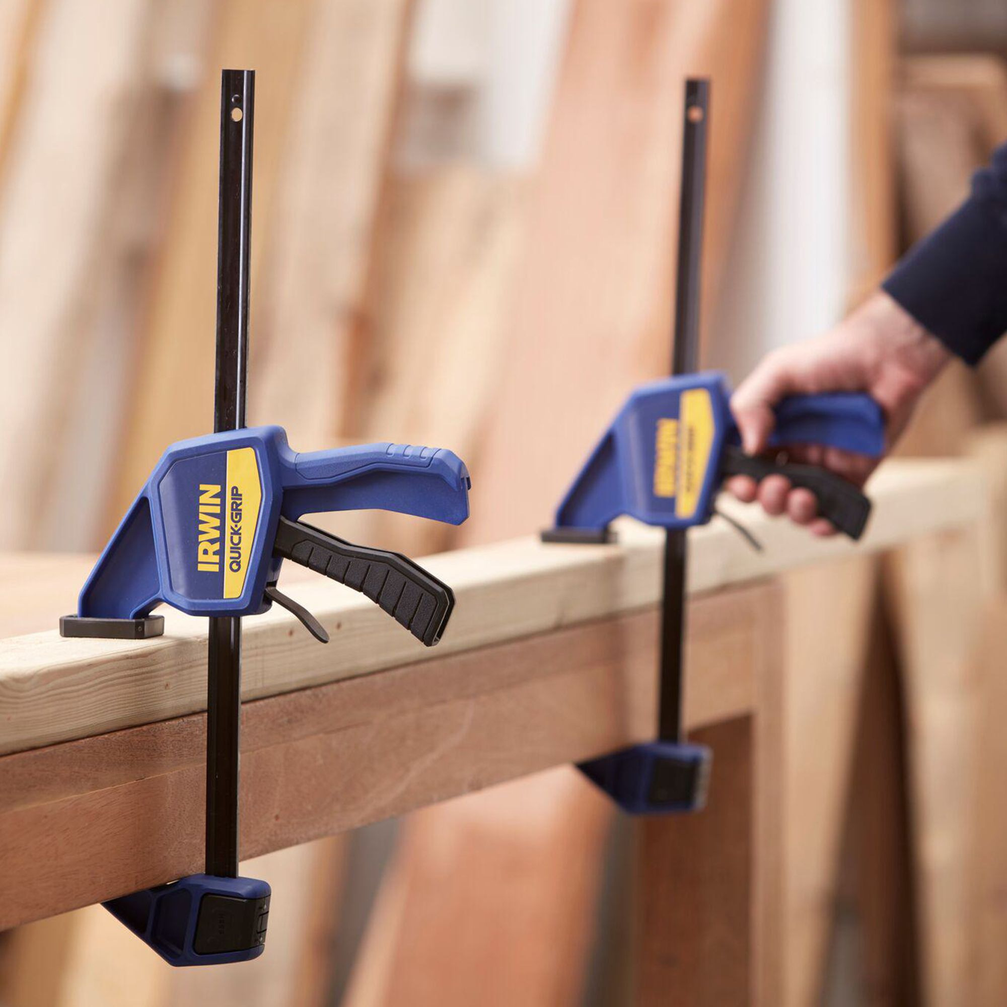 Irwin store woodworking clamps