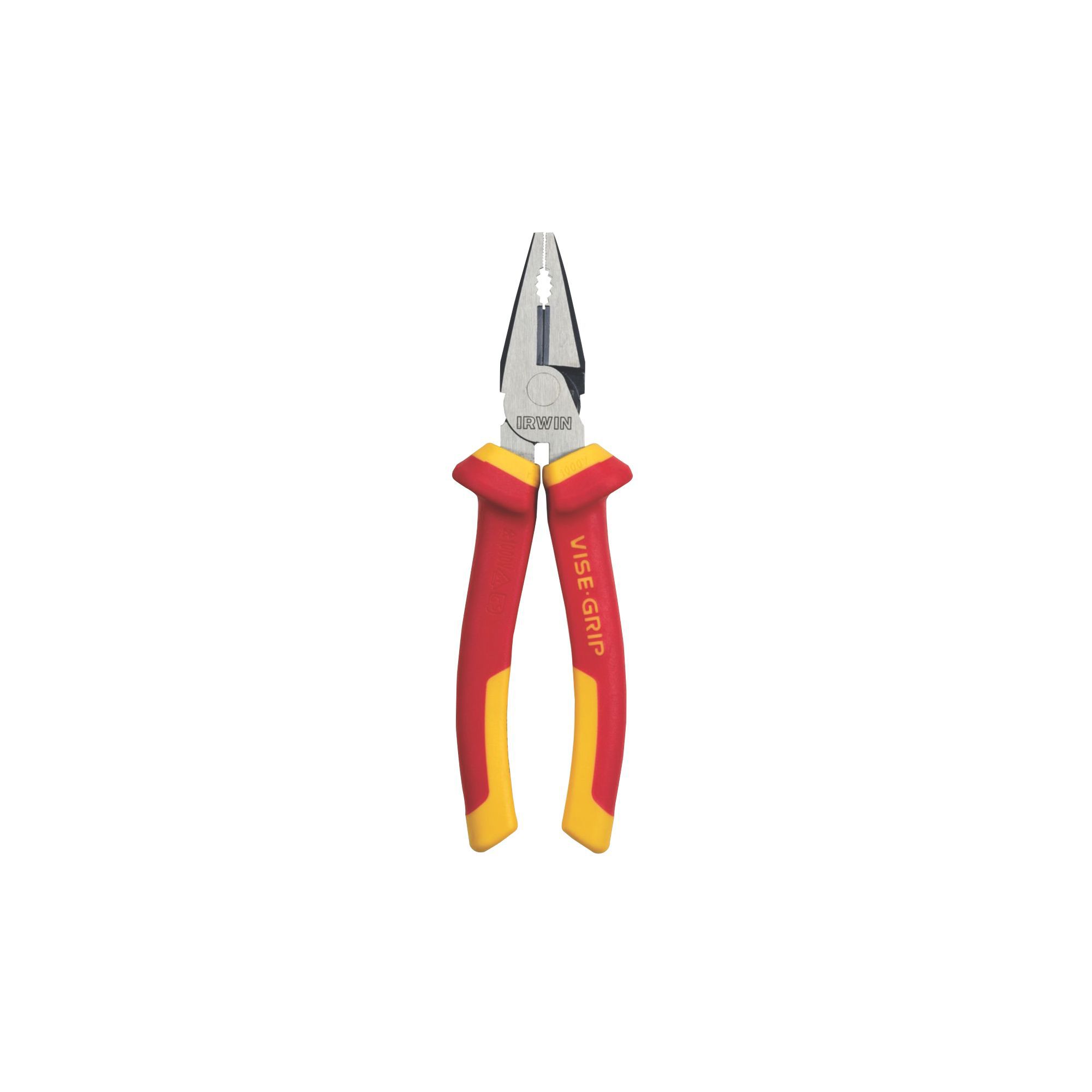 Irwin ViseGrip VDE 190mm Combination pliers DIY at B&Q