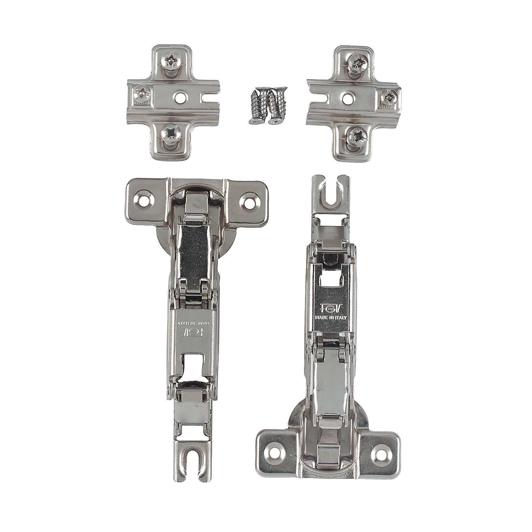 It Kitchens 170 Standard Cabinet Hinge Pack Of 2 Diy At B Q