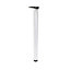 IT Kitchens 860mm Stainless steel effect Contemporary Worktop support leg