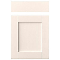 IT Kitchens Brookfield Ivory Drawerline door & drawer front, (W)500mm (H)715mm (T)18mm