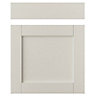 IT Kitchens Brookfield Mussel Drawerline door & drawer front, (W)600mm (H)715mm (T)18mm