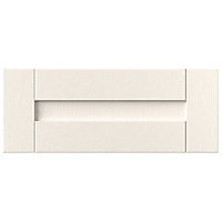 IT Kitchens Brookfield Textured Ivory Style Shaker Cabinet door (W)600mm (H)277mm (T)18mm