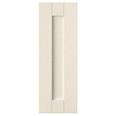 IT Kitchens Brookfield Textured Ivory Style Shaker Ivory Standard Cabinet door (W)300mm (H)715mm (T)18mm