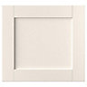 IT Kitchens Brookfield Textured Ivory Style Shaker Oven housing Cabinet door (W)600mm