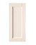 IT Kitchens Brookfield Textured Ivory Style Shaker Tall Cabinet door (W)400mm (H)895mm (T)18mm