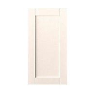 IT Kitchens Brookfield Textured Ivory Style Shaker Tall Cabinet door (W)500mm