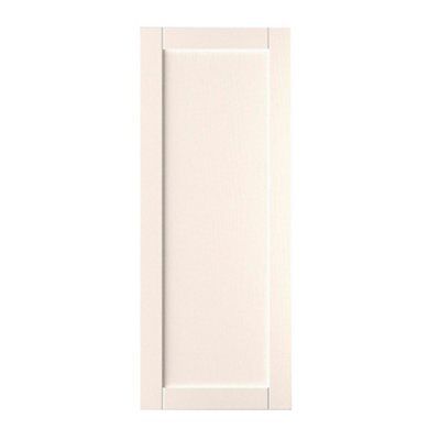 IT Kitchens Brookfield Textured Ivory Style Shaker Tall Cabinet door (W ...