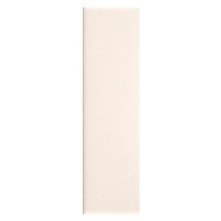 IT Kitchens Brookfield Textured Ivory Style Shaker Tall Larder Panel (H)2100mm (W)570mm, Pack of 2