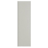 IT Kitchens Brookfield Textured Mussel Style Shaker Tall Larder Panel (H)2100mm (W)570mm, Pack of 2