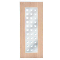 IT Kitchens Chilton Beech Effect Cabinet door (W)300mm (H)715mm (T)18mm