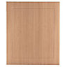 IT Kitchens Chilton Beech Effect Cabinet door (W)600mm (H)715mm (T)18mm