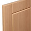 IT Kitchens Chilton Beech Effect Cabinet door (W)600mm (H)715mm (T)18mm