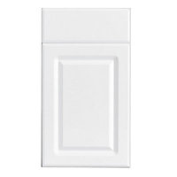 IT Kitchens Chilton Gloss white Drawerline door & drawer front, (W)400mm (H)715mm (T)18mm