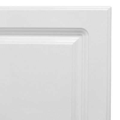 IT Kitchens Chilton Gloss White Style Larder Cabinet door (W)600mm (H)1912mm (T)18mm, Set of 2
