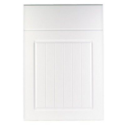 IT Kitchens Chilton Matt white Drawerline door & drawer front, (W)500mm (H)715mm (T)18mm