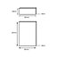 IT Kitchens Chilton Matt white Drawerline door & drawer front, (W)600mm (H)715mm (T)18mm