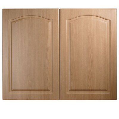 IT Kitchens Chilton Traditional Oak Effect Cabinet door (W)600mm (H ...