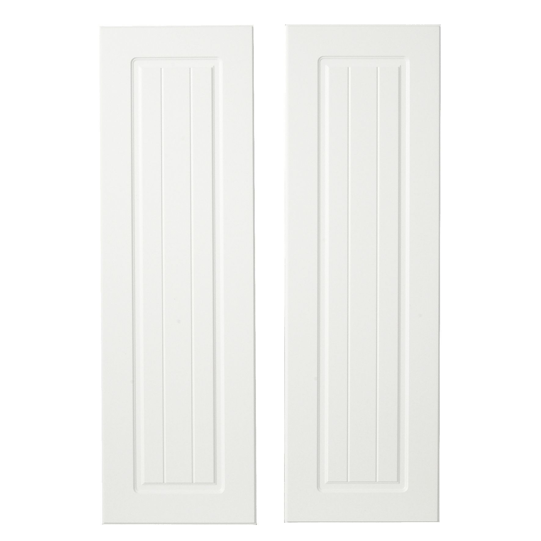 IT Kitchens Chilton White Country Style Larder door (W)300mm