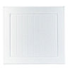 IT Kitchens Chilton White Country Style Oven housing Cabinet door (W)600mm (H)557mm (T)18mm