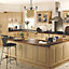 IT Kitchens Classic Chestnut Style Fridge/Freezer Cabinet door (W)600mm