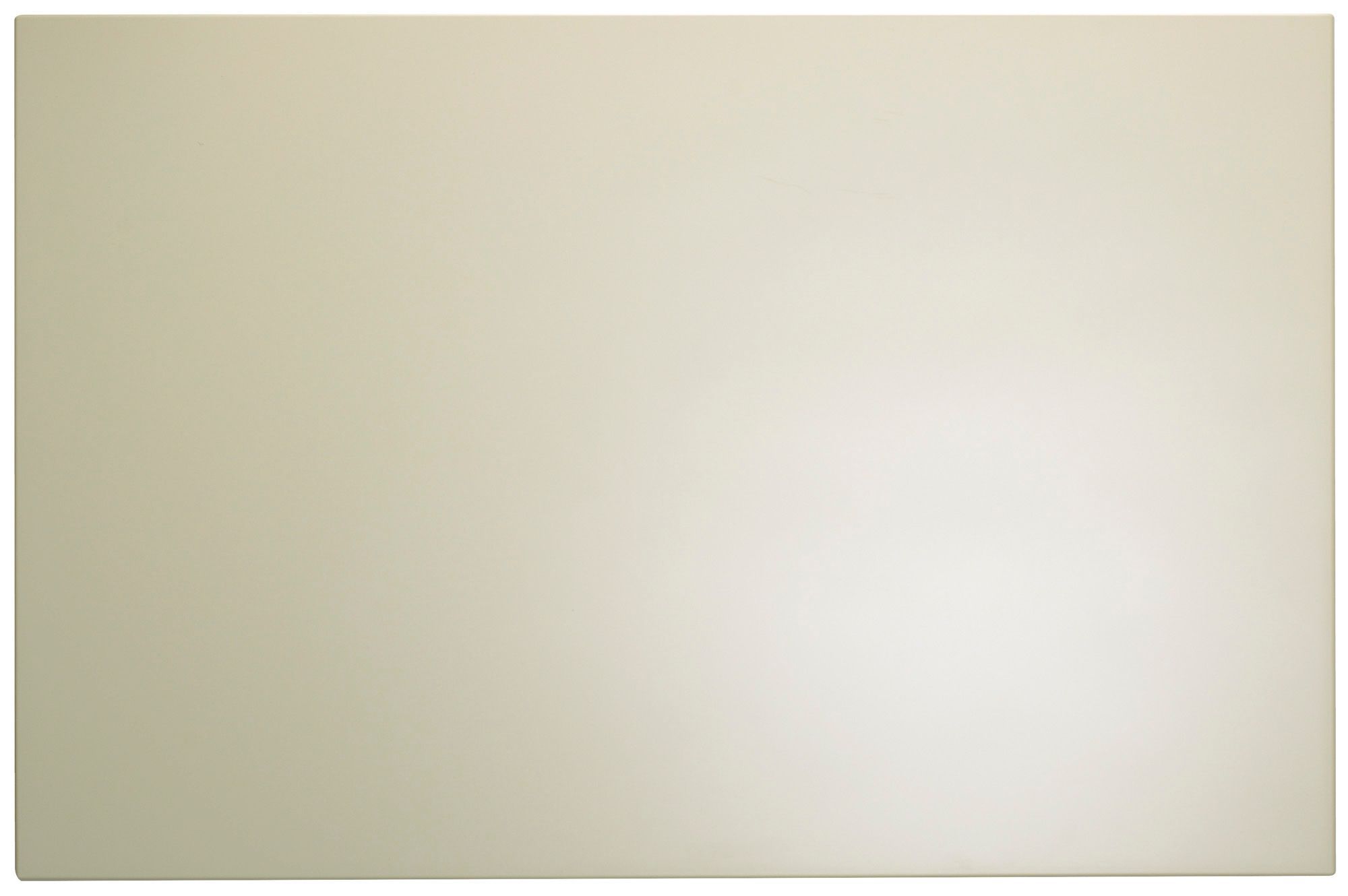 IT Kitchens Gloss cream slab Medium density fibreboard (MDF) Breakfast bar back panel, (H)890mm