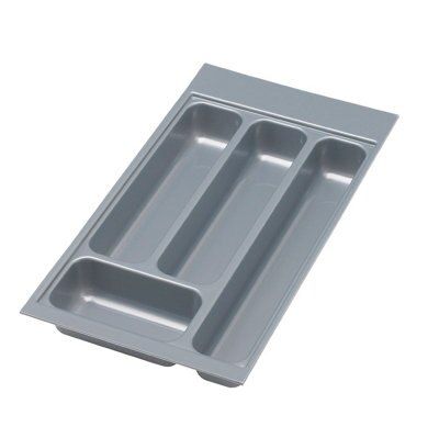 IT Kitchens Grey Plastic Utensil tray, (H)50mm (W)233mm